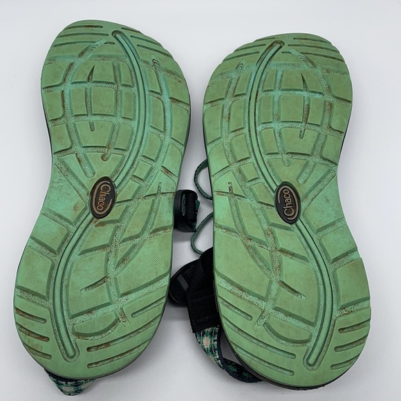 CHACO ZX/3 Classic Sandals Chuckwalla Aqua Size 8 - Picture 6 of 9